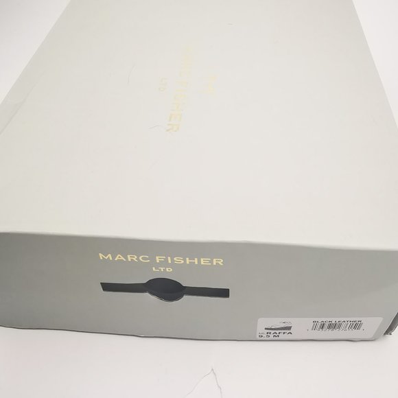 Marc Fisher Raffa Espadrille Platform Sandal size 9.5 leather - Picture 5 of 11